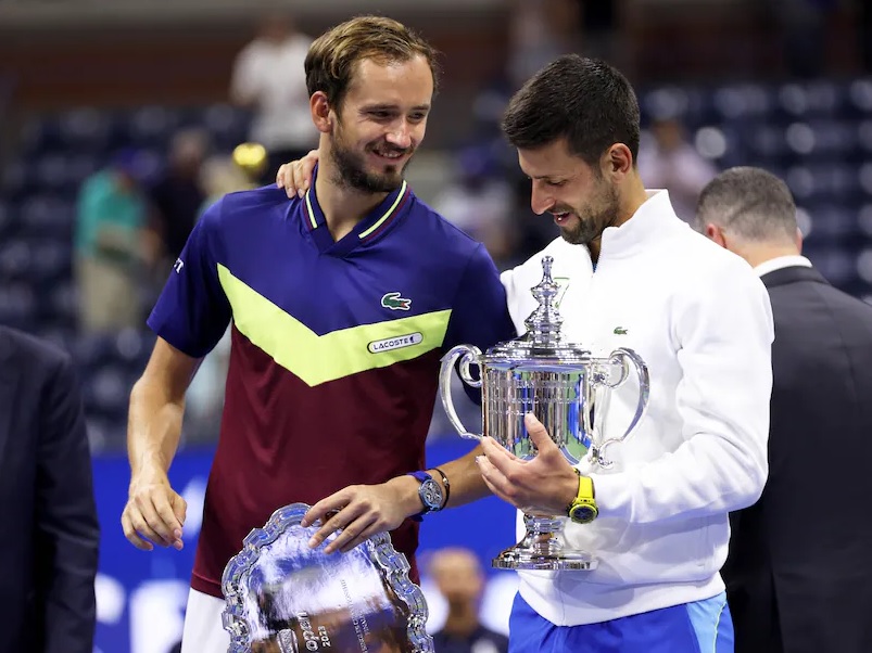 2023 Novak Djokovic defeated Daniil Medvedev