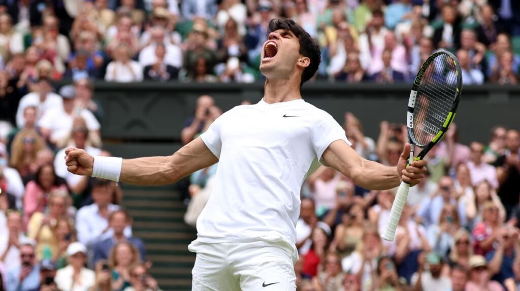 2024 Wimbledon Final Alcaraz Defends His Title