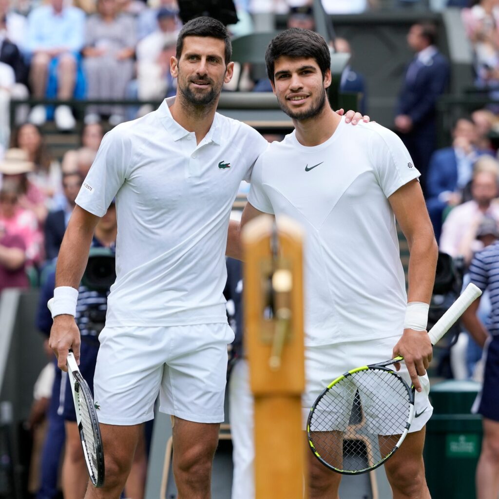 Alcaraz VS Djokovic in Wibledon