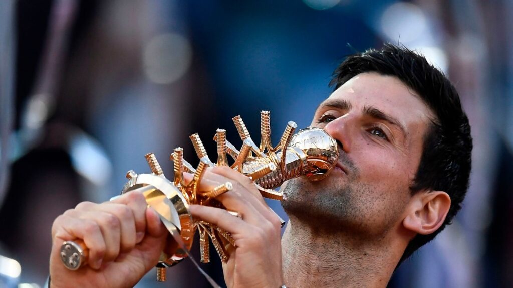 Madrid 2019 Novak Djokovic Defeated Stefanos Tsitsipas