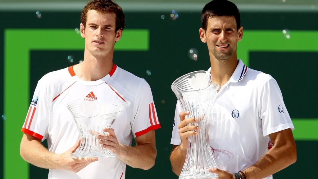 Miami 2012 Novak Djokovic defeated Andy Murray