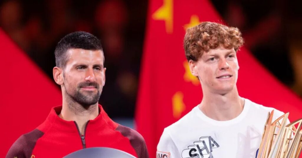 Novak Djokovic VS Jannik Sinner at Shanghai Masters