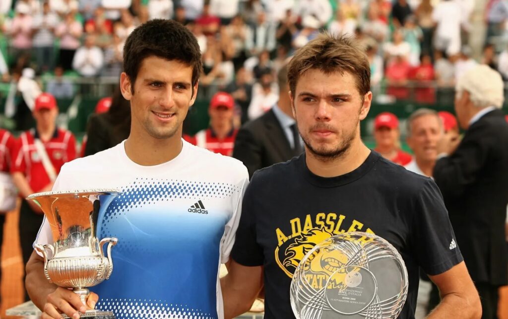 Rome 2008 Djokovic Defeated Stan Wawrinka