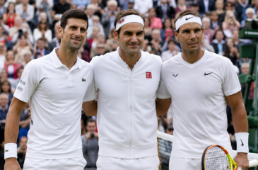 Most Grand Slam matches played all-time records featuring Novak Djokovic, Roger Federer and Rafael Nadal