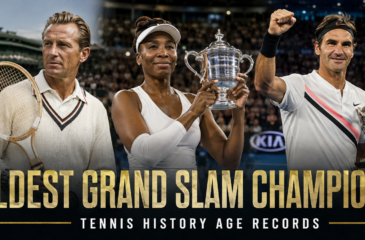 Oldest Grand Slam champions in tennis history featuring Ken Rosewall, Serena Williams and Roger Federer