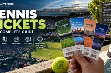 Tennis tickets guide for Grand Slam and professional tennis tournaments